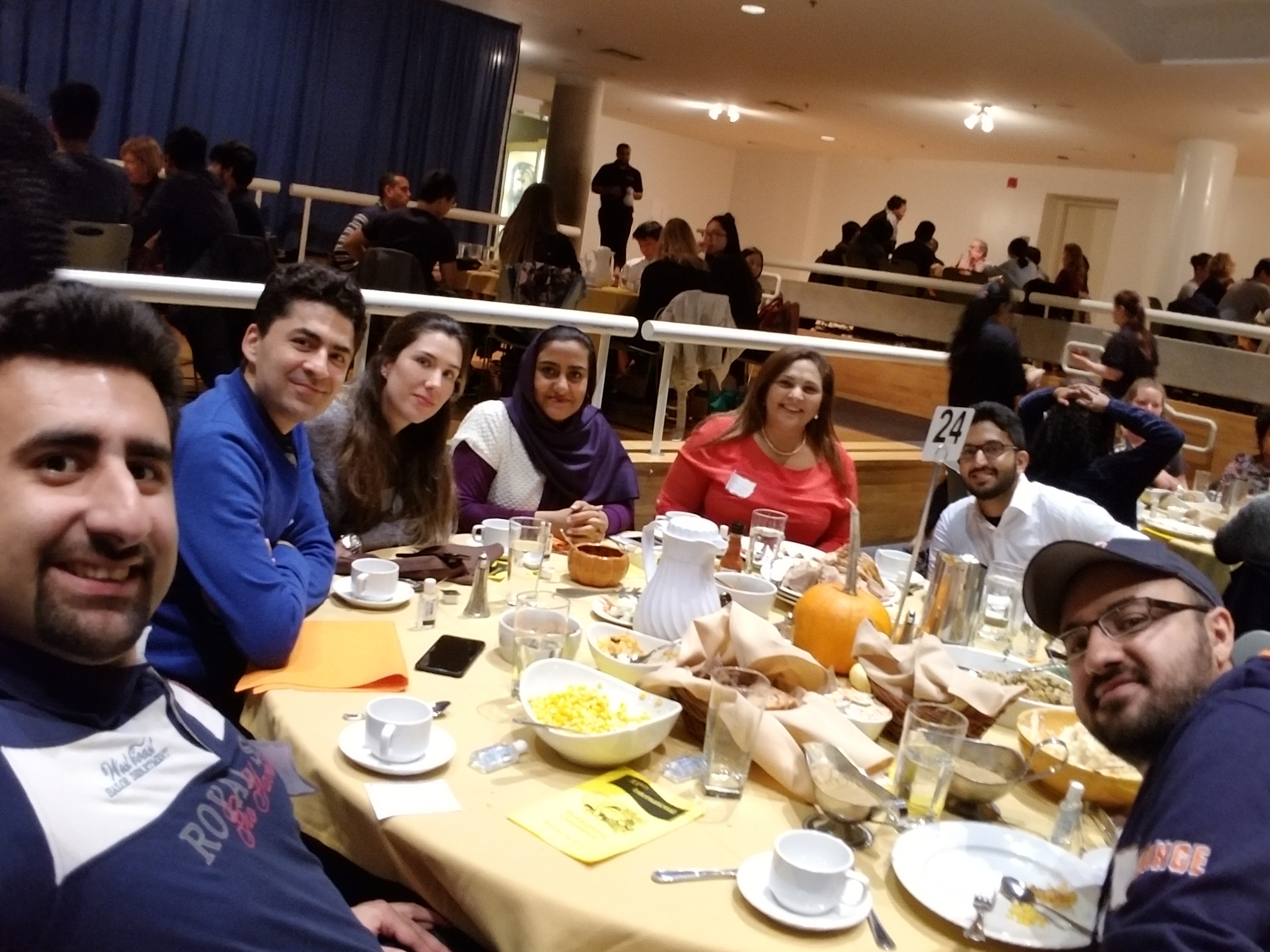 WUC Hosts SU Thanksgiving Dinner for International Students 2017